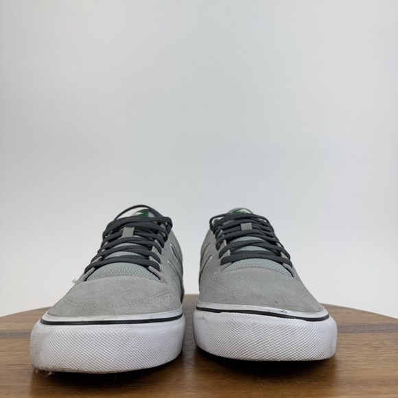 Mens Emerica Tilt G6 Vulc White Gray Leather Low Skate Sneakers Shoes Size 12‎ M main image 8